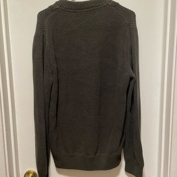 SALE!! Eddie Bauer ribbed cotton pullover sweater size large men's - Picture 6 of 8